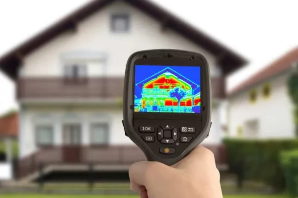 détection de fuite à mérignac par caméra thermique
